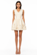Ivory tweed dress, Ivory, XS