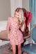 Розовое твидовое платье с карманами и жемчужными пуговицами, Розовый, XS, Мини