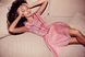 Pink silk jacquard dress with beading and ruffles, Pink, XS, Mini
