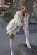 White Ribbed Over-the-Knee Socks, White, one size